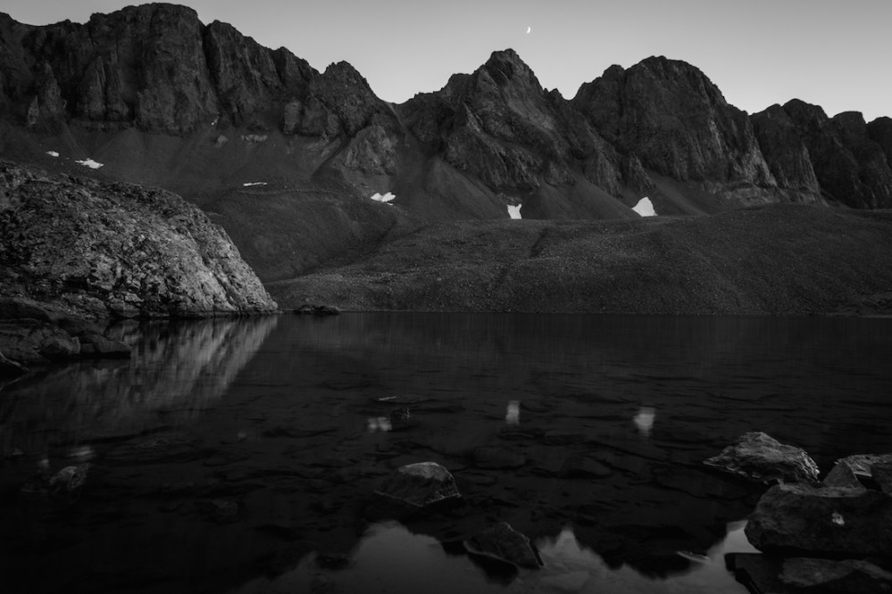 6. Monochromatic Moonrise