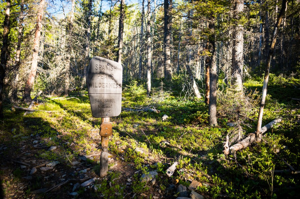 17. wilderness sign